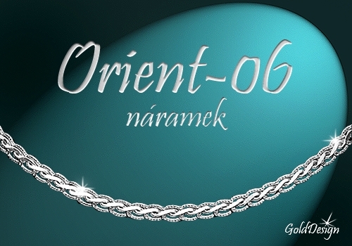 Orient 06 náramek stříbřený